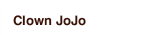 Clown JoJo